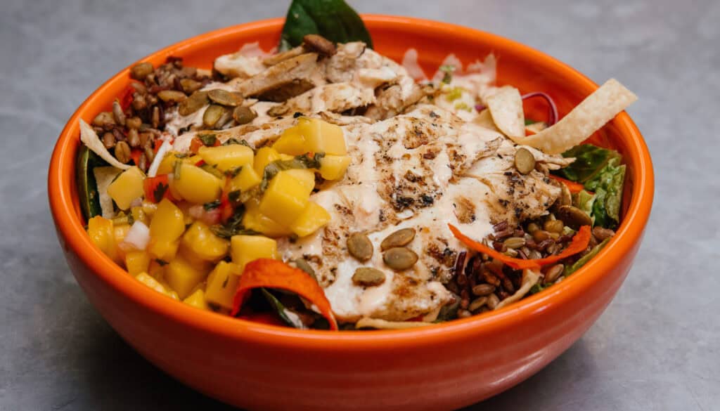 Dos Coyotes Chicken Grain Bowl